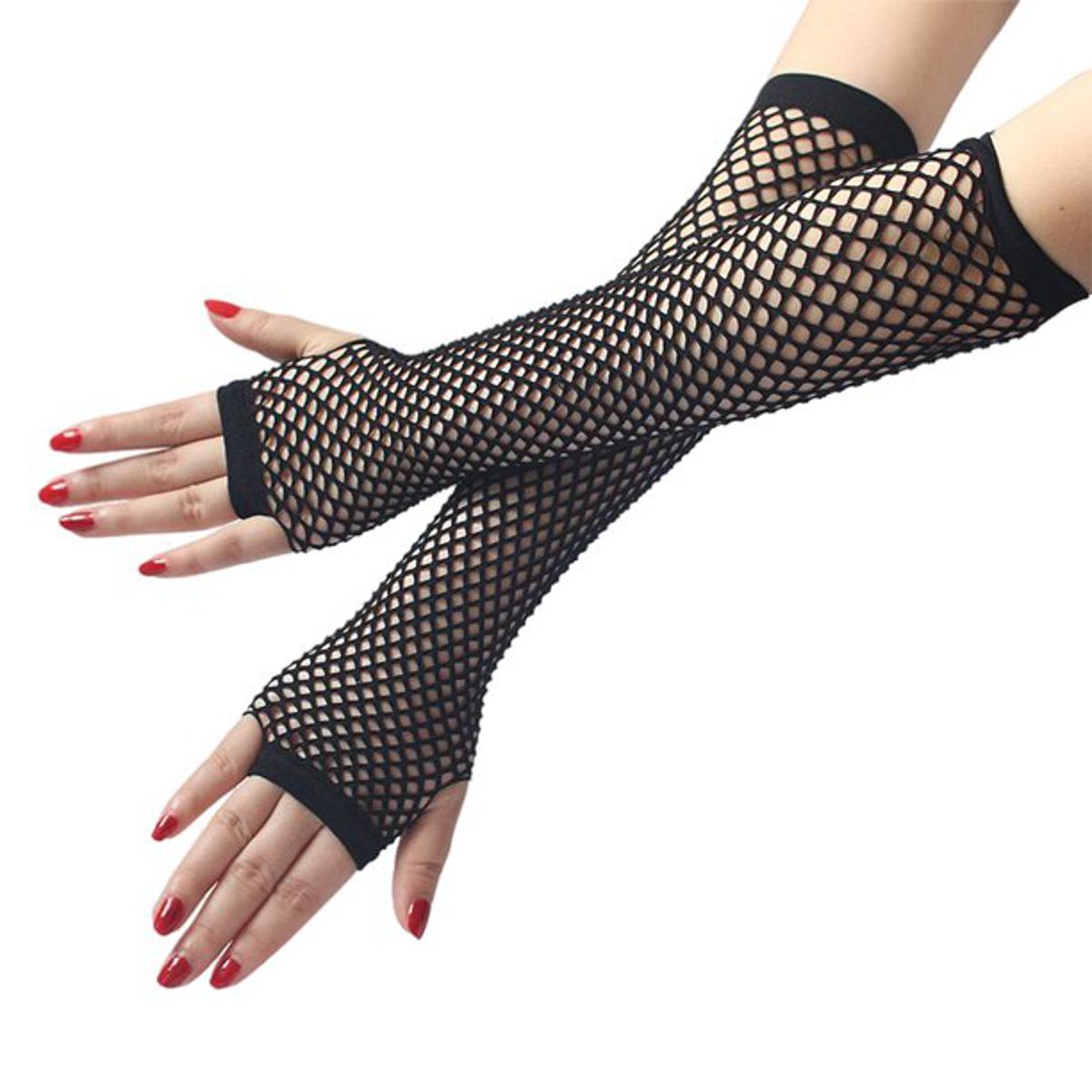 20 pairs classy fishnet lace gloves – party and mehndi hand gloves Pakistan – Hanaya Store