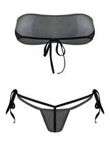 One Size (Fits:30-70 KGS) Premium Sleepwear Bridal Wear Bra Set Lingerie Set Women Underwear Bikini Three-point Set (weight:30-70 KGS) – Image 2 of 2