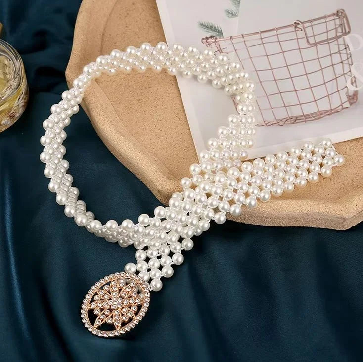 Waist Chain for Women Kamar Band Slim Belt for Girls Gold and Silver Waist Belt Bridal Kamarband for Saree Lehenga Dresses Fashion Body Chain