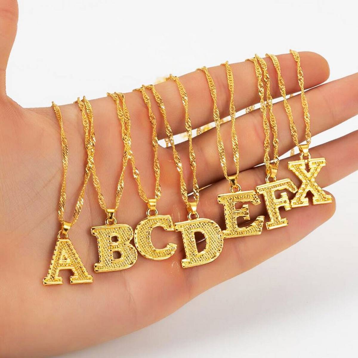 Classy English Alphabet Letter Pendant - just letter ''A'' – Accessories Online in Pakistan | Hanaya