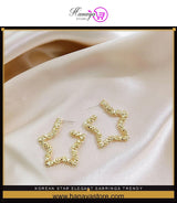 Korean Star Elegant Earrings – Trendy & Exquisite Fashion Jewelry for Women – Earrings Online in Pakistan | Hanaya