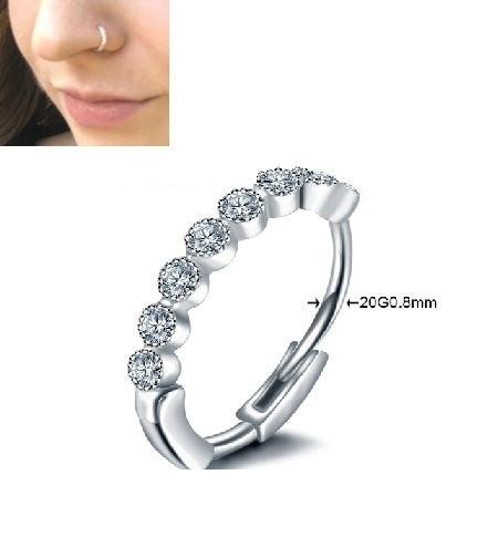 Piercing 1 Piece Nose Rings for Girls Fancy Nose Ring Bridal Fashion Jewellery – Buy nose jewelry online in Pakistan