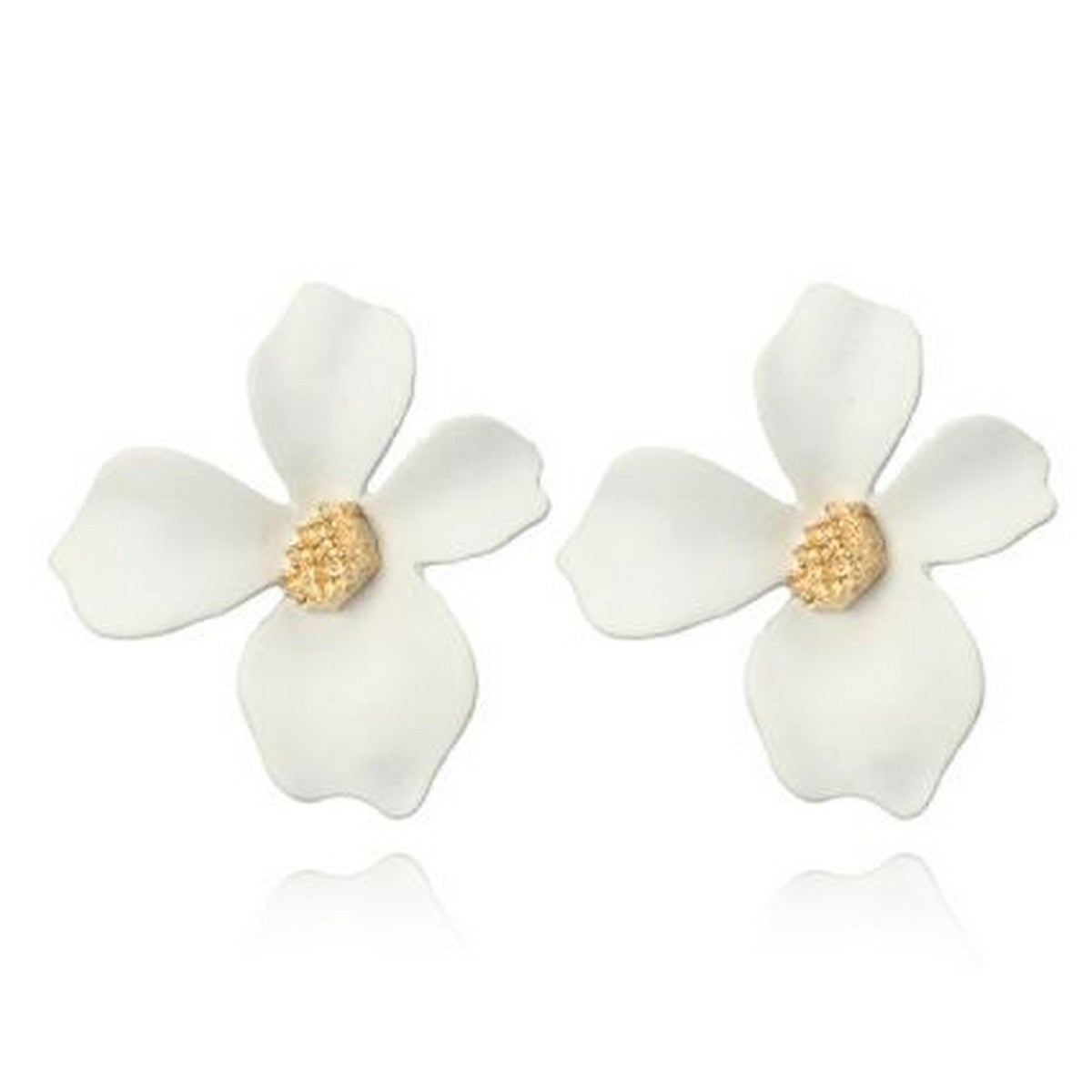 Trendy Flower Stud Earrings Female Statement Earrings for Girls – Lifestyle – Buy Accessories Pakistan | Hanaya