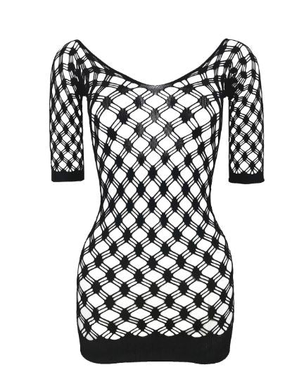 Women Breathable Trendy Body BodyCon Mesh Fishnet Lace Body Stockings Body Con