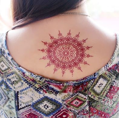 Waterproof Temporary Tattoo Sticker butterfly flower rose fake hand tattoo leg tattoo neck tattoo wrist tattoo thigh tattoo back tattoo arm tattoo foot tattoo Mehndi Henna