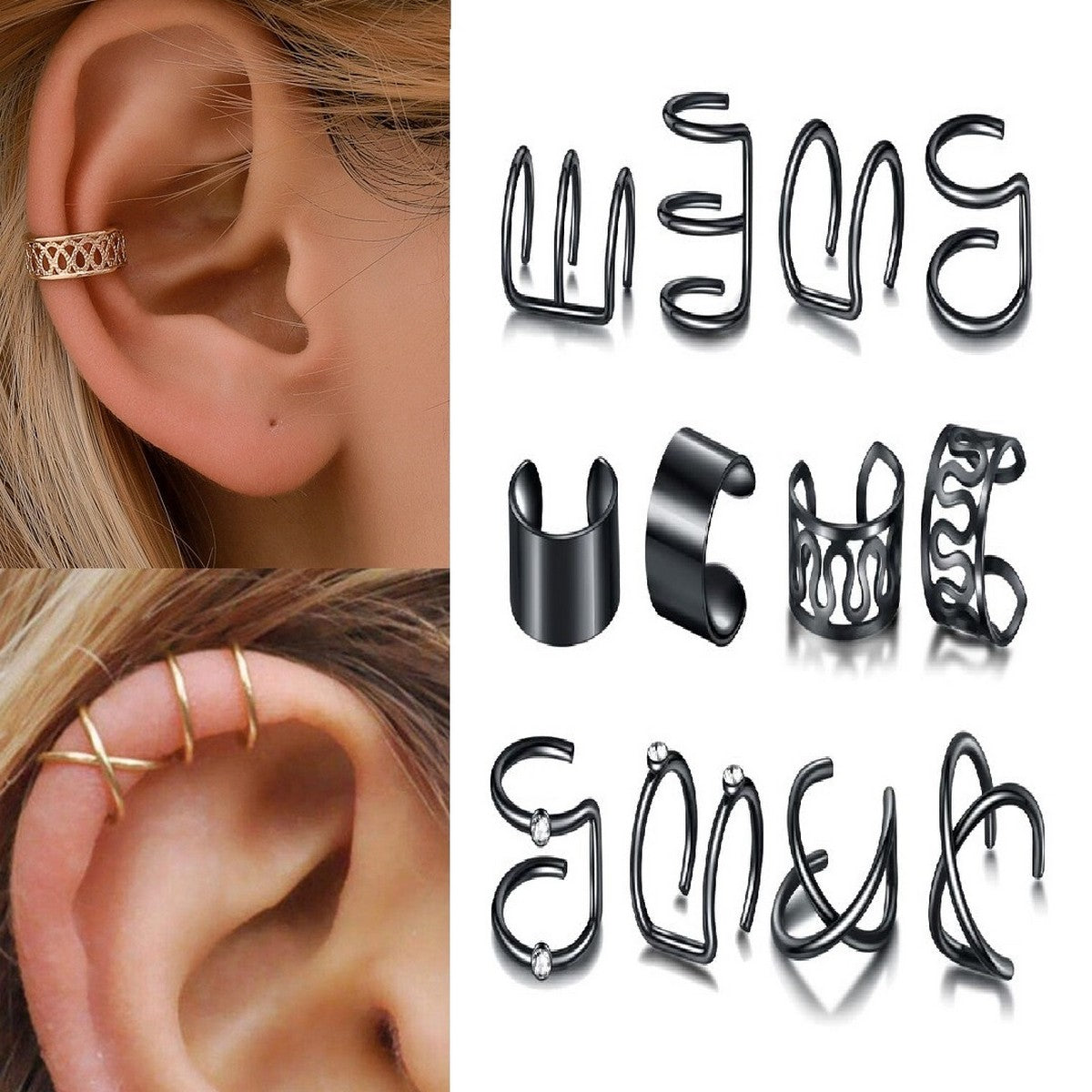 Pearl Drop Hoop Earrings – Classy Stylish & Elegant for Girls – Close Up – Earrings | Hanaya Pakistan