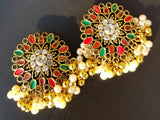 Trendy Pearls Tassel Unique Fashionable Classy Earring – Close Up – Earrings | Hanaya Pakistan