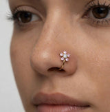 Piercing 1 PIECE Ring nose Bali Piercing Nathli Long Helix Nose Ring Body Jewelry