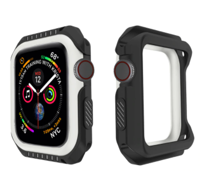 Silicone Hard Armor Case Compatible for APPLE iWatch 44mm Series 4 5 – View 9 – Accessories | Hanaya Pakistan