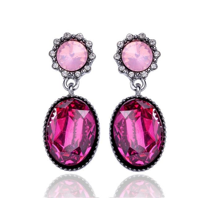 Trendy Geometric Classy Long Elegant Royal Earring – Close Up – Earrings | Hanaya Pakistan