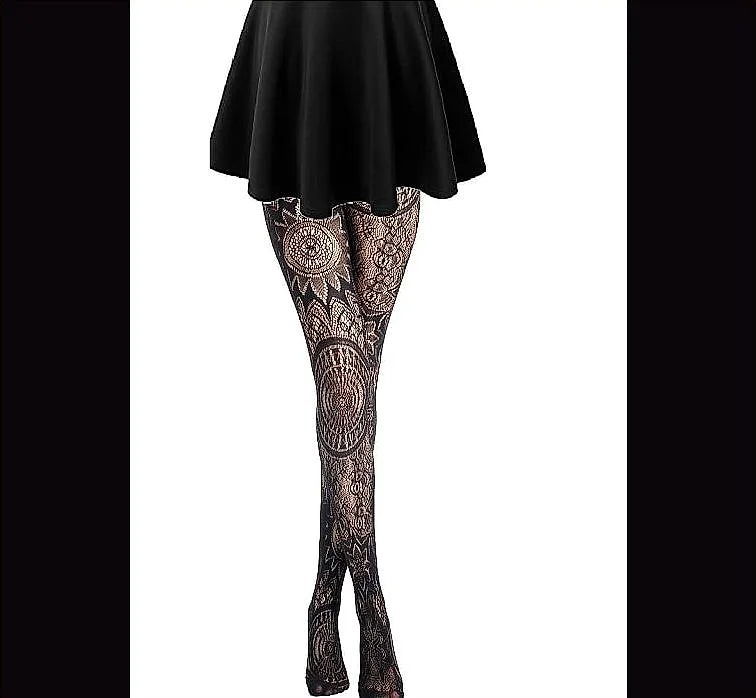 Elegant Women Lace Leggings Full Long Tights for Any Outfit - image 2