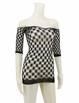 Women Breathable Trendy Body BodyCon Mesh Fishnet Lace Body Stockings Body Con