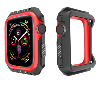 Silicone Hard Armor Case Compatible for APPLE iWatch 44mm Series 4 5 – View 5 – Accessories | Hanaya Pakistan