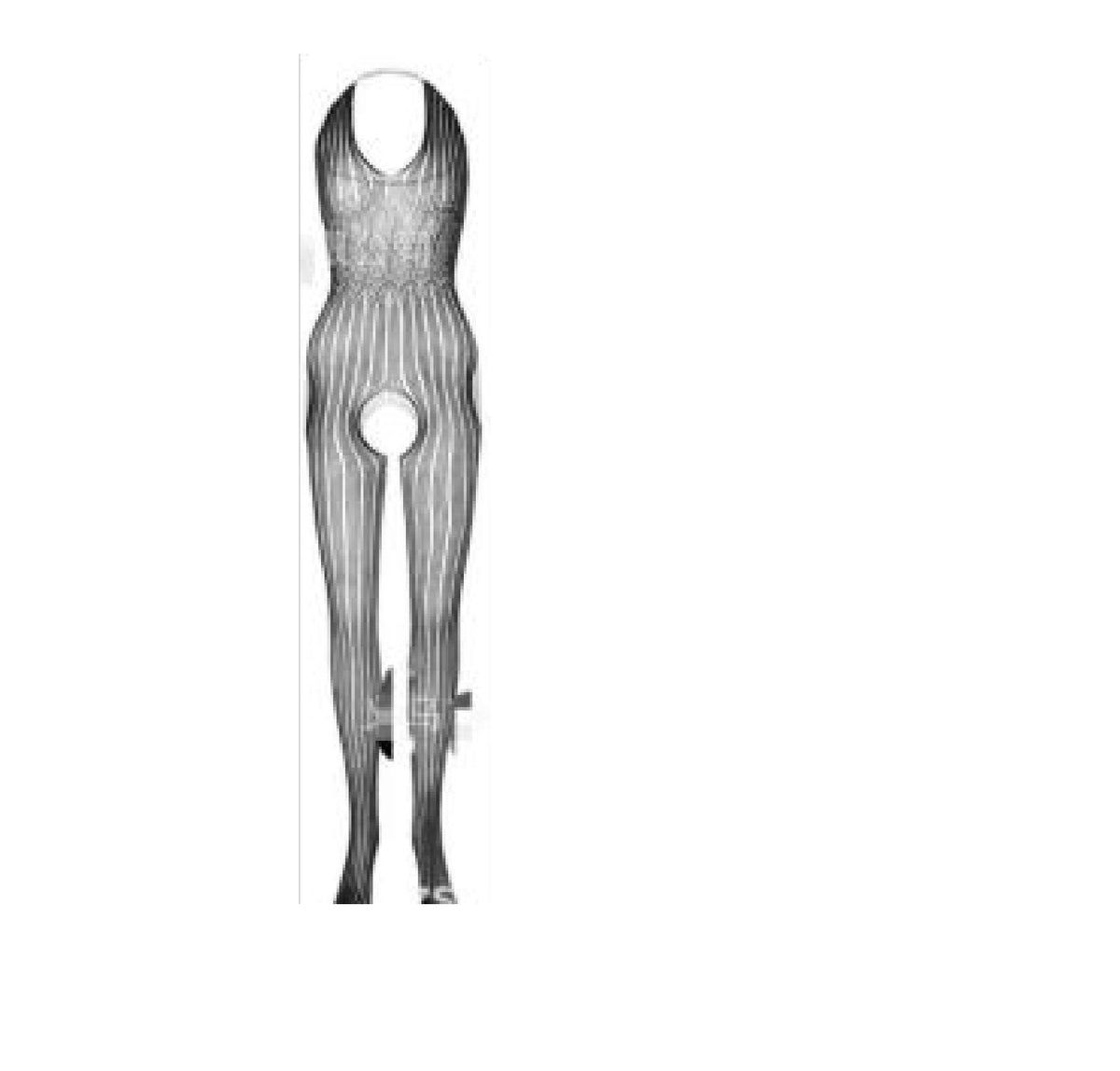 Women Breathable Trendy Full Body Mesh Fishnet Lace Body Stockings