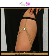 Bohemian thigh chain Design 7