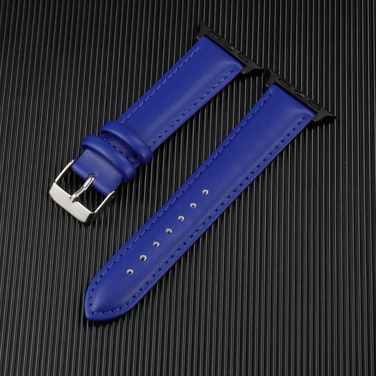 STRAP Vintage Premium Quality Compatible For APPLE 42/44mm Series 1/2/3/4/5/6 - STRAP only – Close Up – Accessories | Hana...