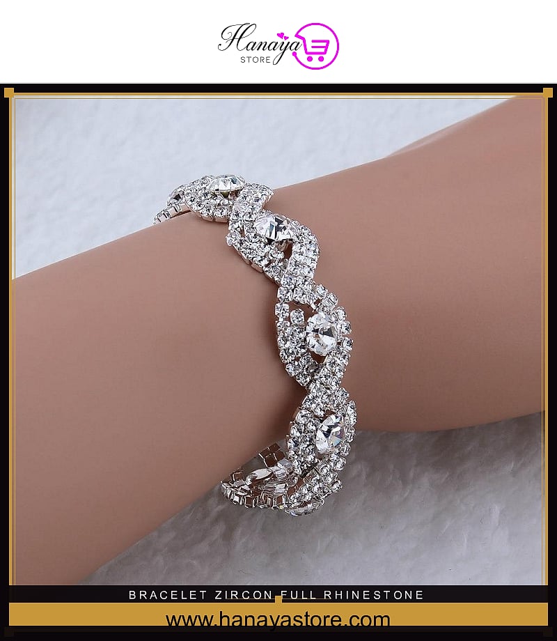 Bracelet Zircon Full Rhinestone – bracelet Online in Pakistan | Hanaya