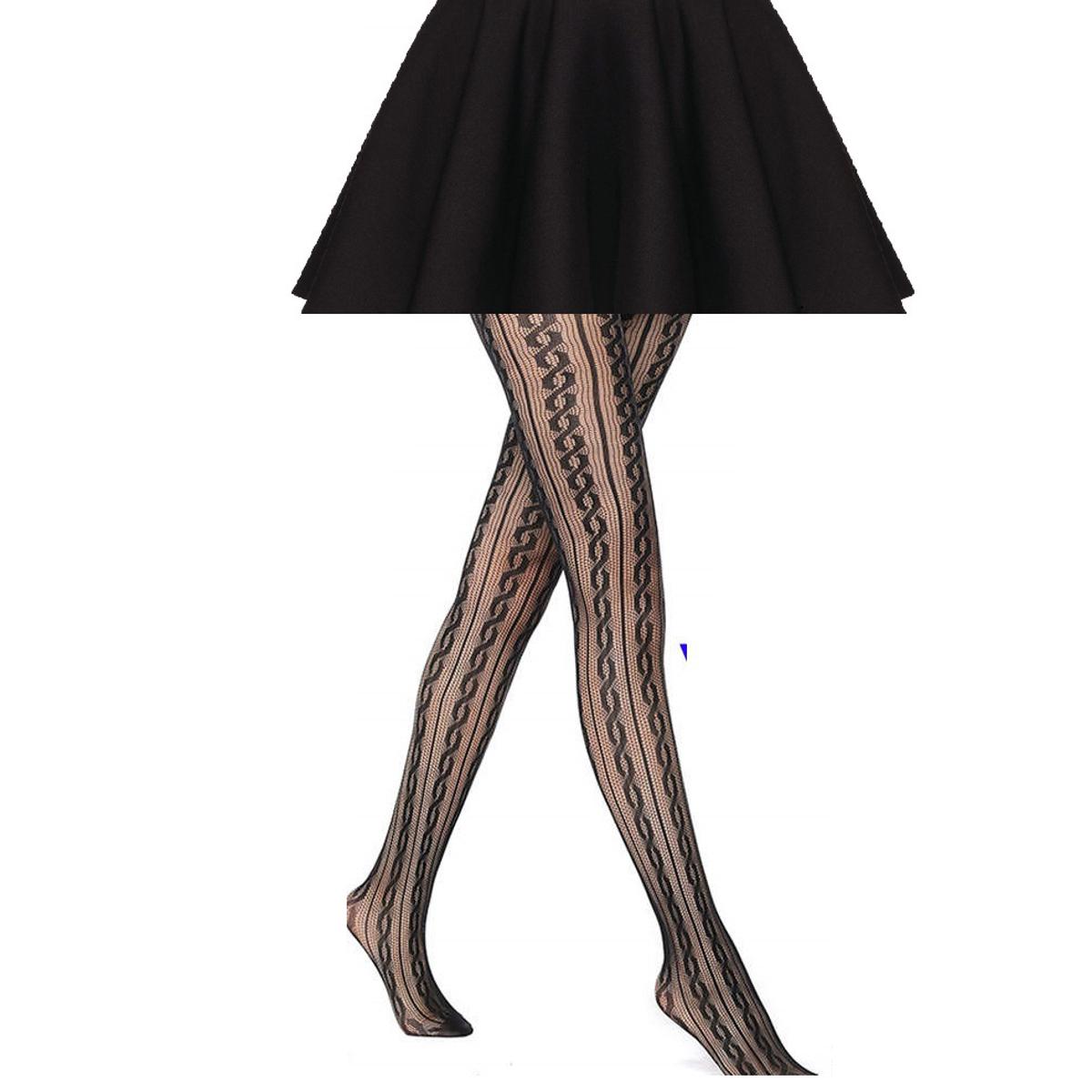 Women Fashionable Lace Full Socks Long Tights Legging Stockings – Tights Stockings Leggings Hosiery for Women Pakistan | Hanaya Store