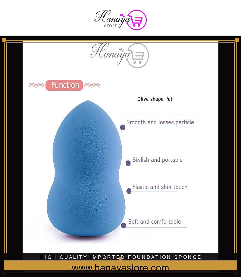 High quality imported Foundation Sponge makeup sponge High stuff – Accessories Online in Pakistan | Hanaya