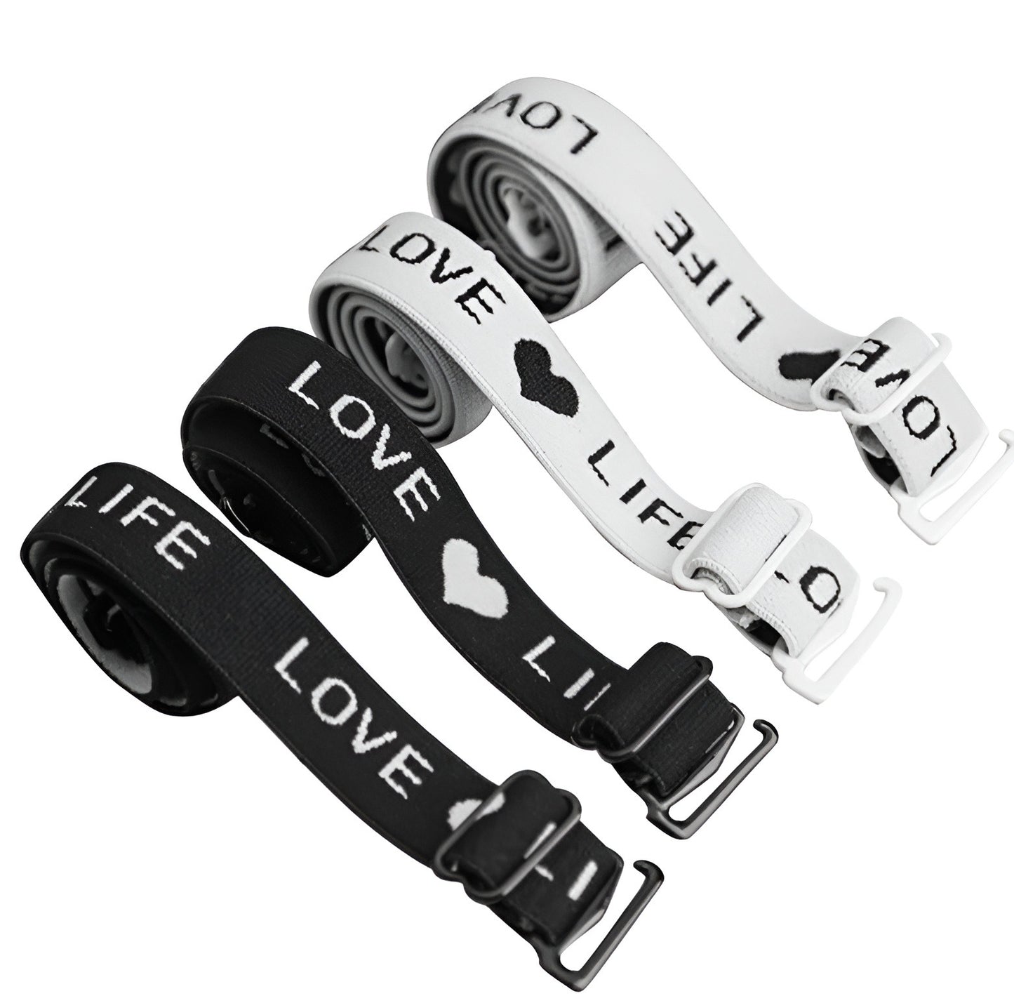 2 Pieces Adjustable Bra Bracelet Couple Bracelet Love Bracelet