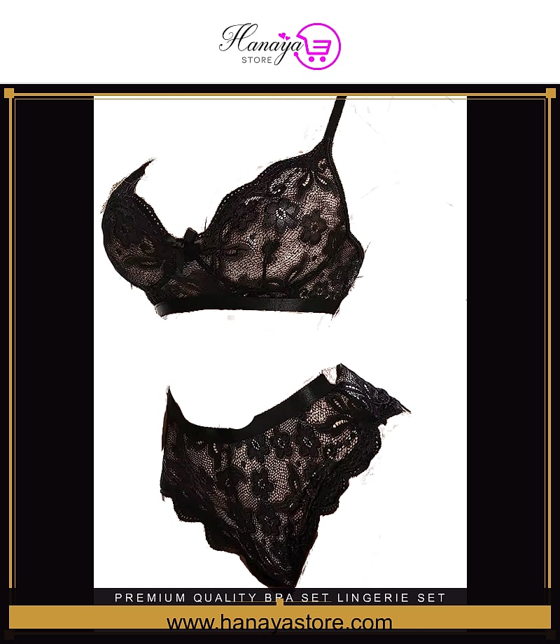 Premium Quality European Intimates Soft Stylish Bra Set Fashion Style Stylish – View 34 – Accessories | Hanaya Pakistan
