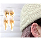 Premium 2 Pieces 1.2MM (16G) Cartilage Piercing Ball Spike Earrings – Lifestyle – Buy Earrings Pakistan | Hanaya