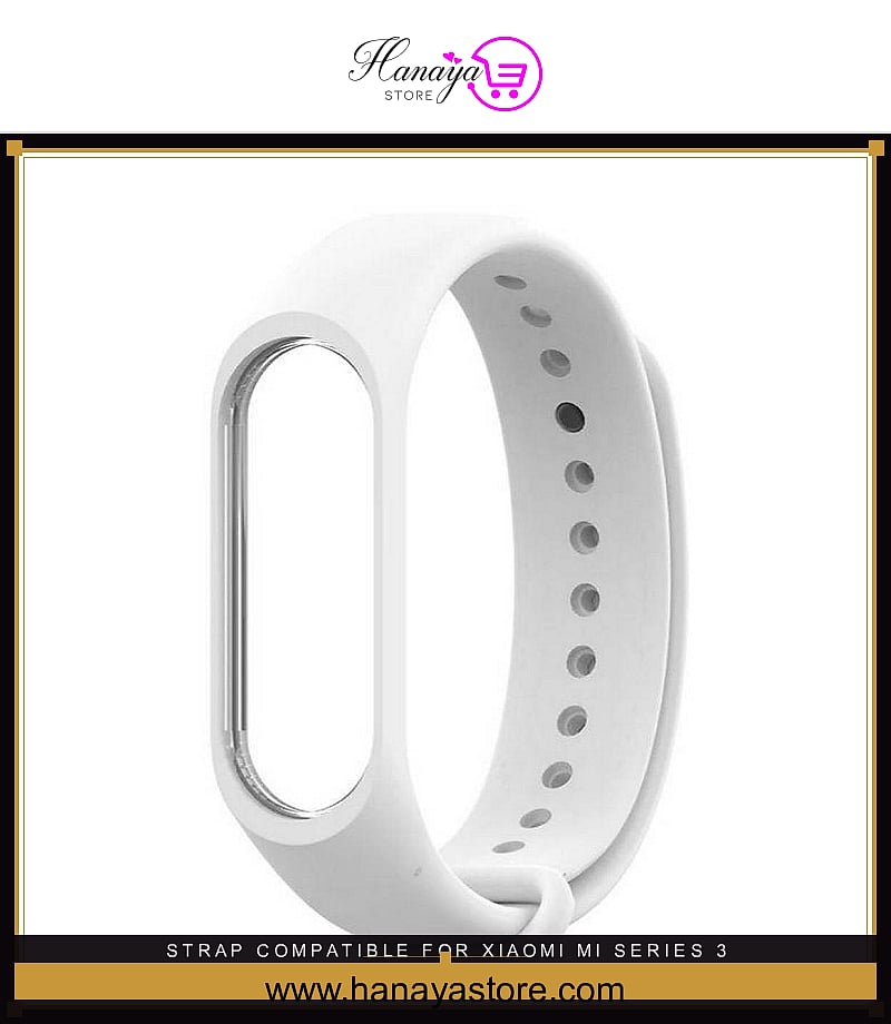 Strap Compatible for Xiaomi-Mi Series 3/4 Silicone Wrist Strap – Accessories Online in Pakistan | Hanaya