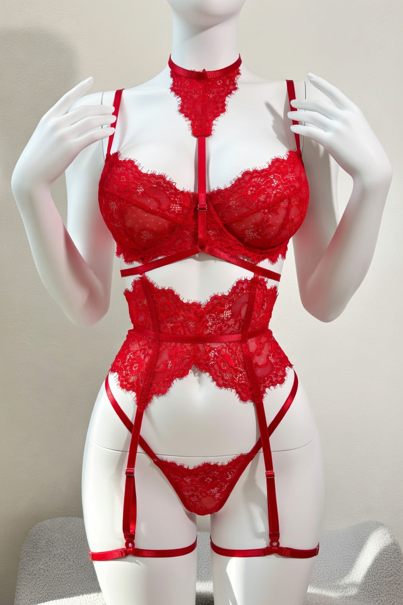 One Size Premium Quality Women Nightdress One Size Lingerie Sleepwear Babydoll Chemise Lace Bralette Comfortable Home Wear Bodycon Nightgown Bridal Wear Nightwear Bridalwear – Image 2 of 2
