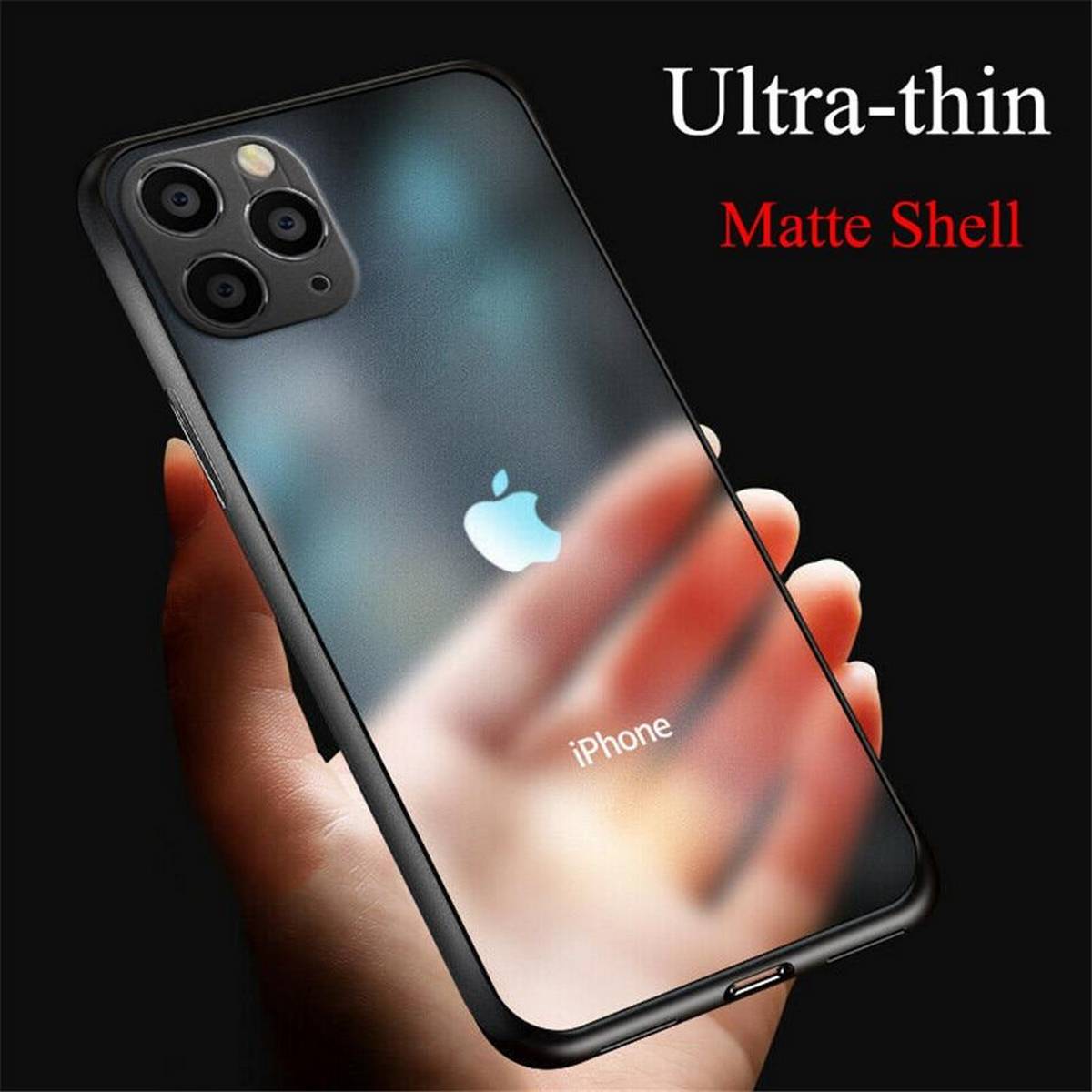 Classy Trendy Ultra Thin Matte Transparent Case Compatible for APPLE IPHONE 11 – Accessories Online in Pakistan | Hanaya