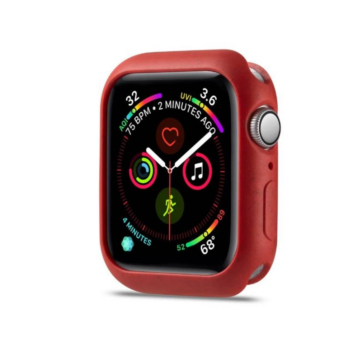 High Quality Super Soft Silicone Bumper Compatible for APPLE Watch 38mm Series 1/2/3 – Close Up – Accessories | Hanaya Pak...