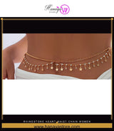 Rhinestone Heart Waist  women belts women belts for frock women – bracelet Online in Pakistan | Hanaya