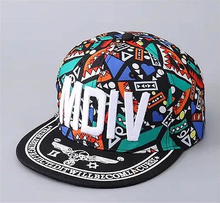 Floral Embroidered Baseball Cap - image 2