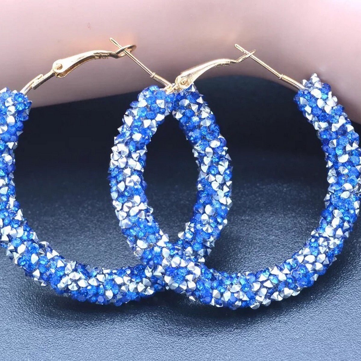 Fully Crystals Zircon Star Sparkling Earring Vintage For Women - FREE Gift Box - Hanaya Store