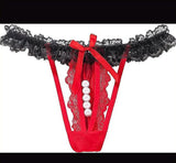 High Premium One size Quality Panty Underwear G-STRING Pearl Panties Underwear Underpants Lingerie For Girls Women Ladies Female