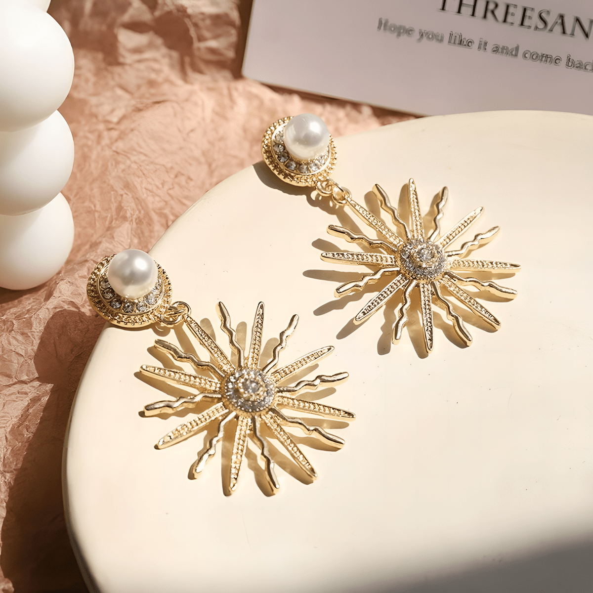 High Quality Cubic Zircon CZ Shinny Party Wedding Trendy Earring - Hanaya Store