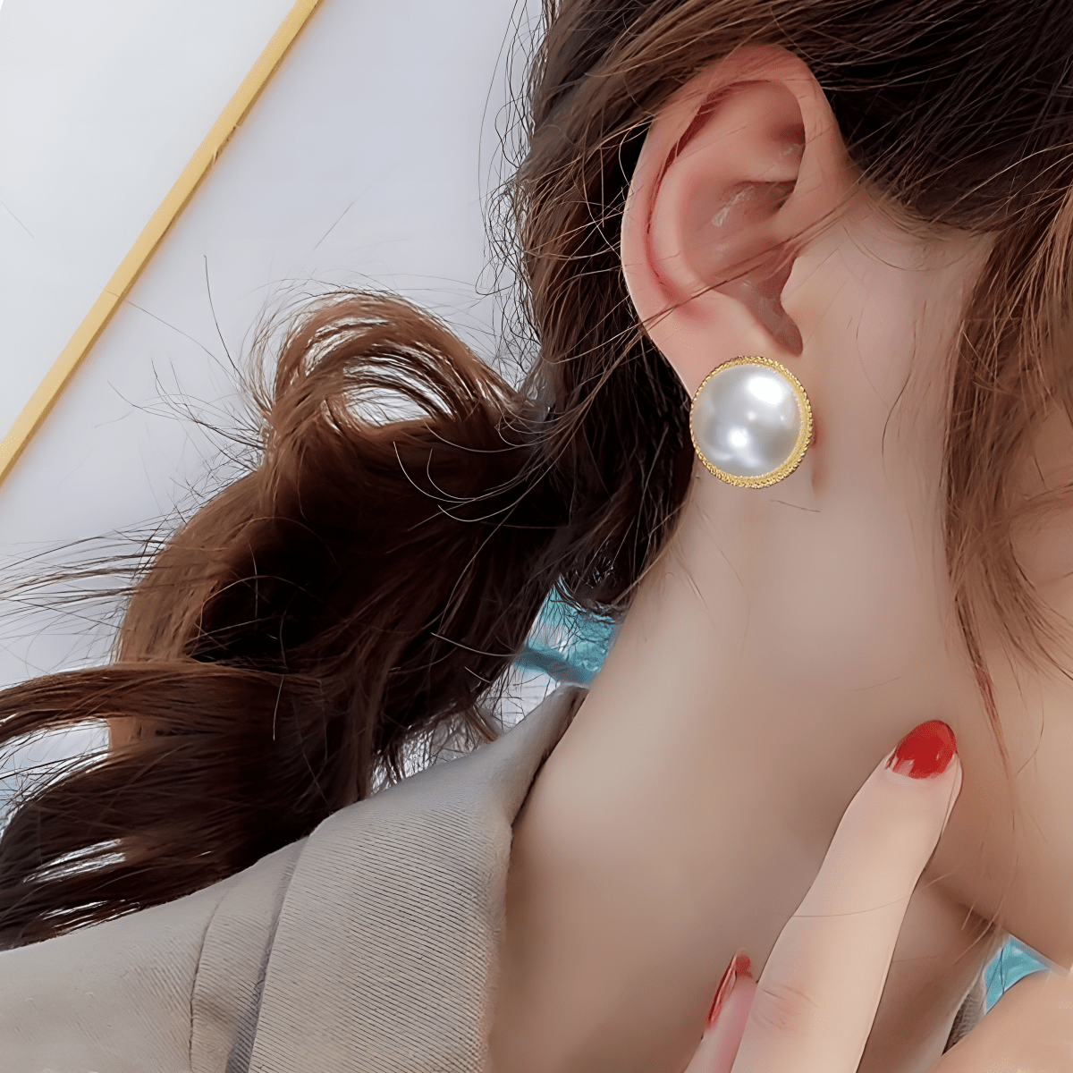 High Quality Pearl Classy Trendy Earring - Hanaya Store