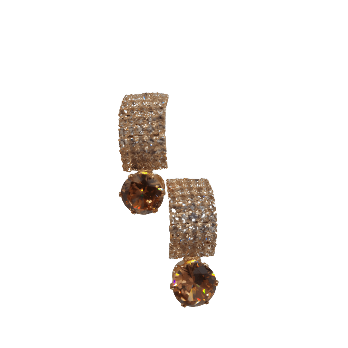 High Quality Royal Zircon Elegant Stylish Earrings for Parties - Hanaya Store