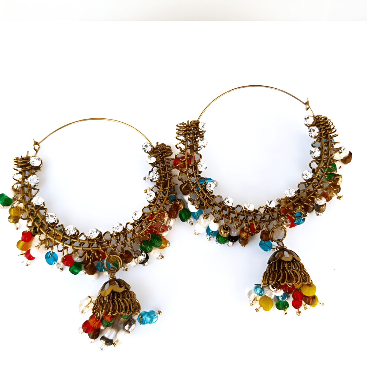 High Quality Tassel Jhumki Classy Elegant Stylish Earrings – Earrings Online in Pakistan | Hanaya
