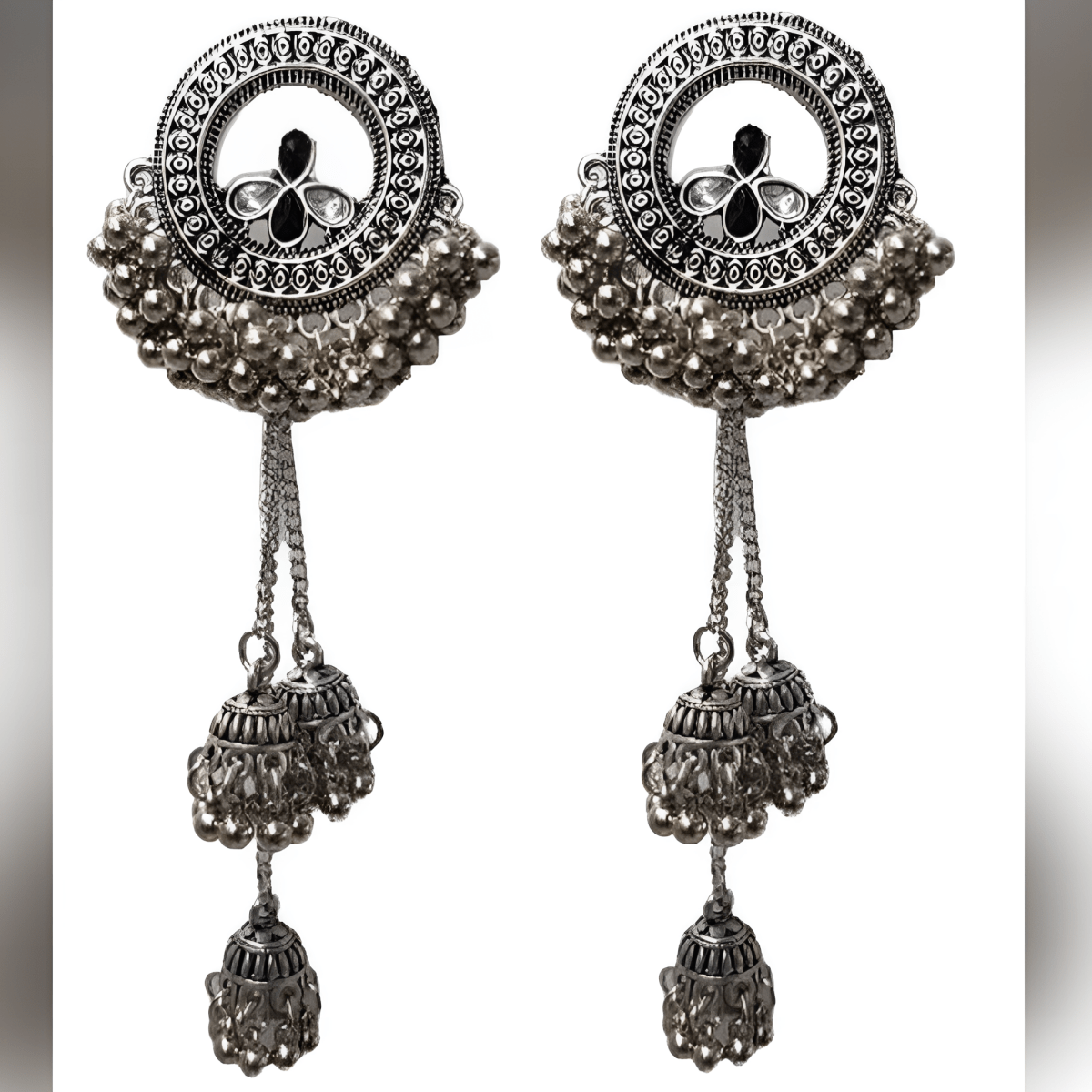 High Quality Tassel Jhumki Classy Stylish Earring - Hanaya Store