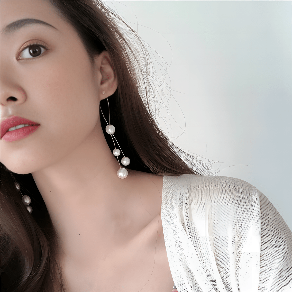 High Quality Tassel Pearl Classy Trendy Earring - Hanaya Store