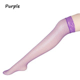 Long Fishnet Socks Women Lace Stay Up Hold Ups Stocking