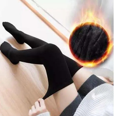 Long Stretchable Warm Winter Thermal Women Socks Ladies