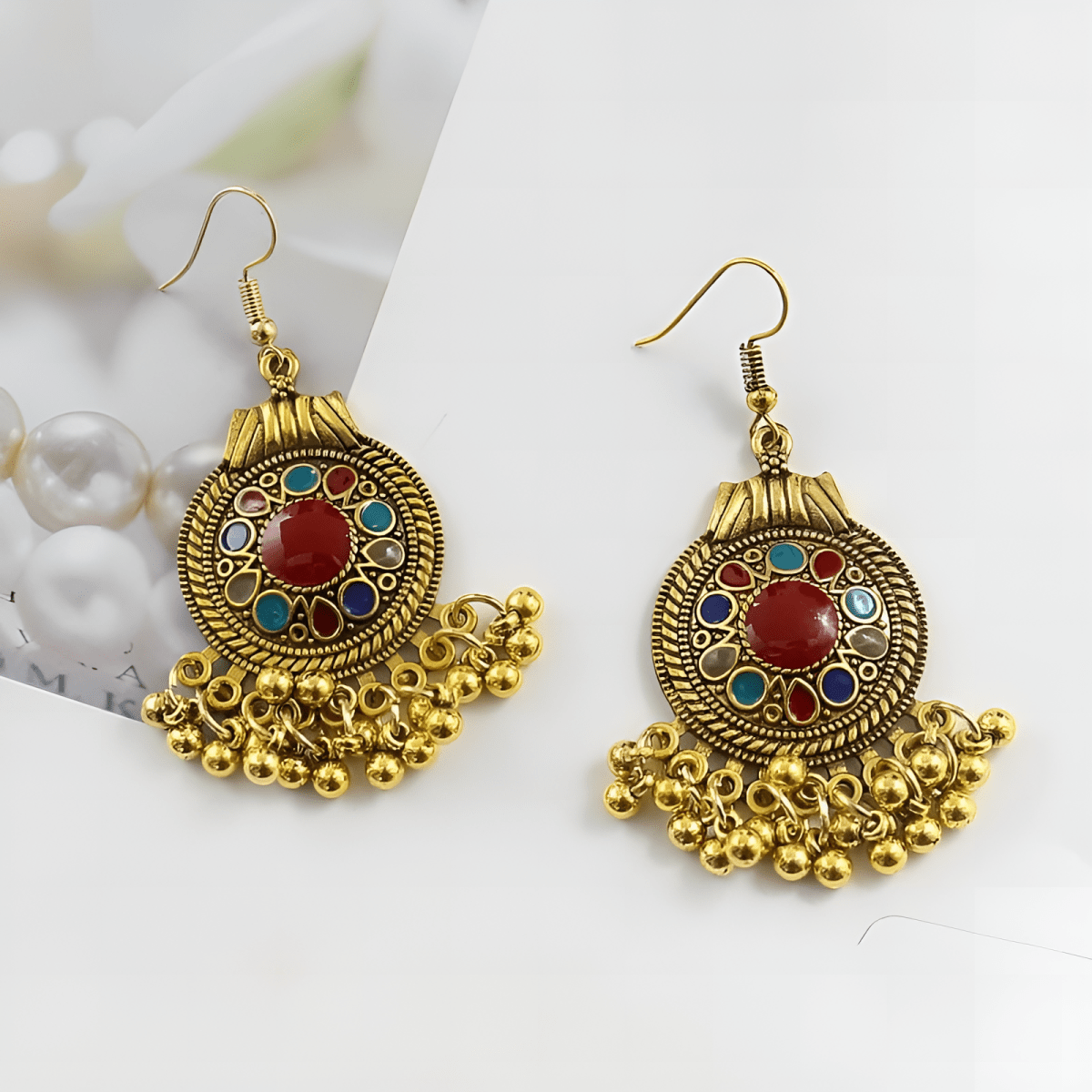 Luxury Trendy Jhumki Tassel Earring For Women - Hanaya Store