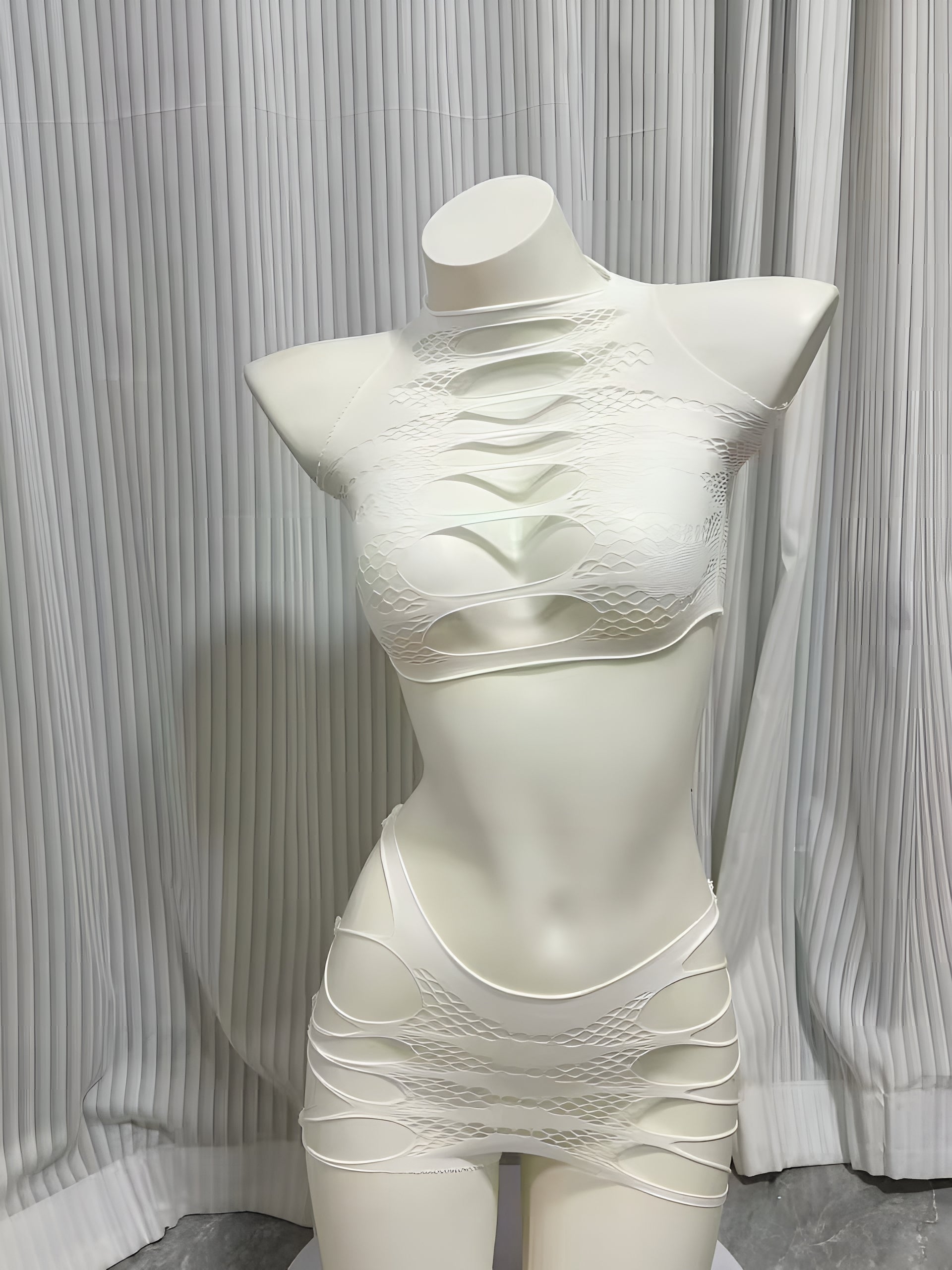 One Size (Fits:30-65 KGS) Bra set Lingerie Set Women Trendy Underwear Bikini Three-point Set (weight:30-65 KGS)