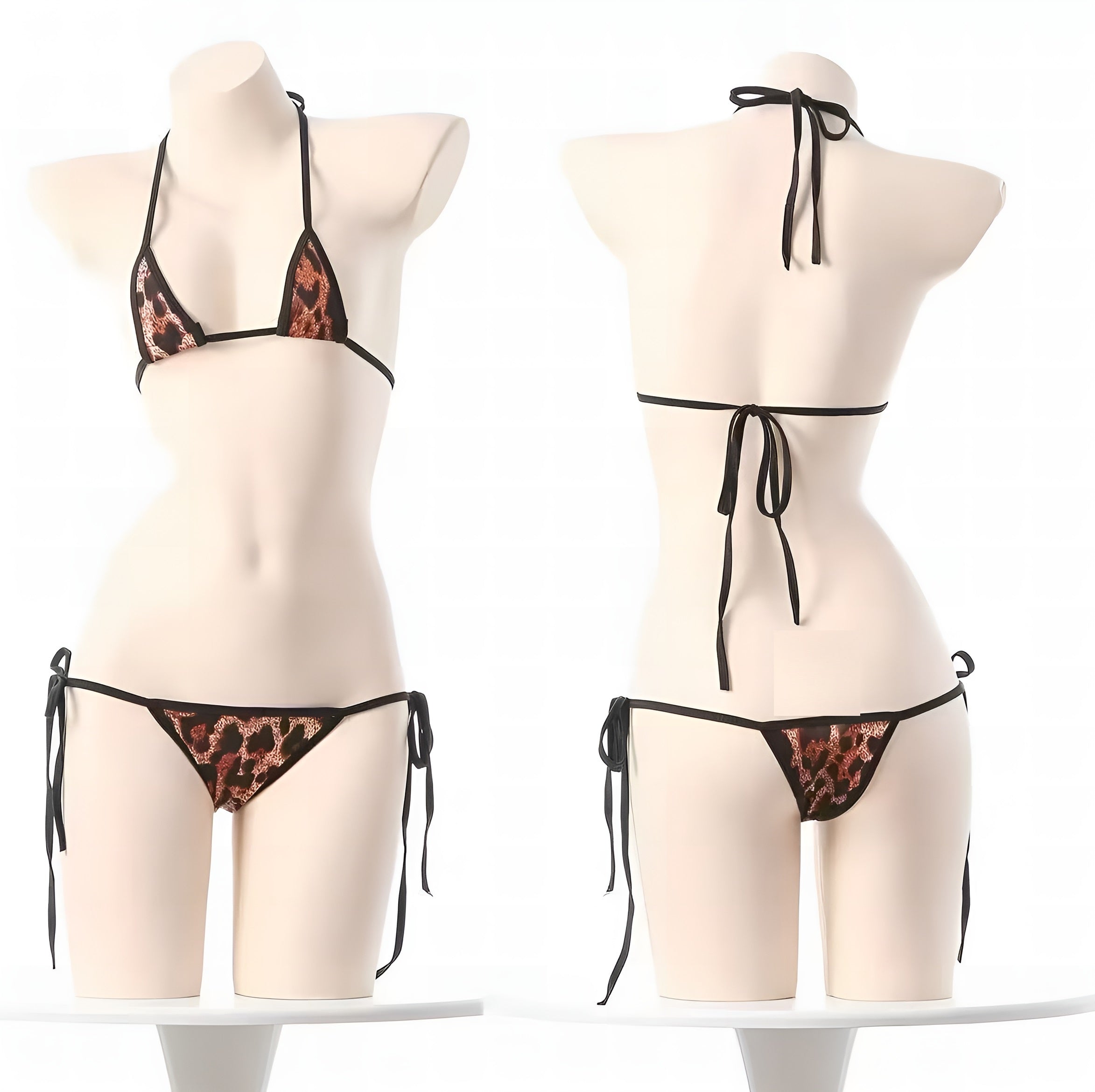 One Size (Fits:40-75 KGS) Bra set Lingerie Set Women Trendy Underwear Bikini Three-point Set