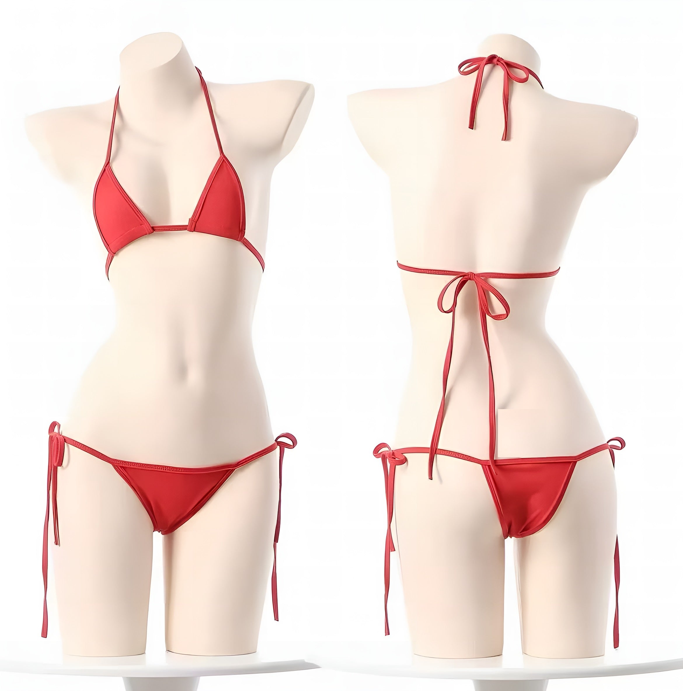 One Size (Fits:40-75 KGS) Bra set Lingerie Set Women Trendy Underwear Bikini Three-point Set
