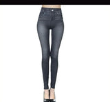 Not Jeans Leggings Woman Leggings High Waist Skinny Push Up Elastic Stretch 40 68kgs - image 2
