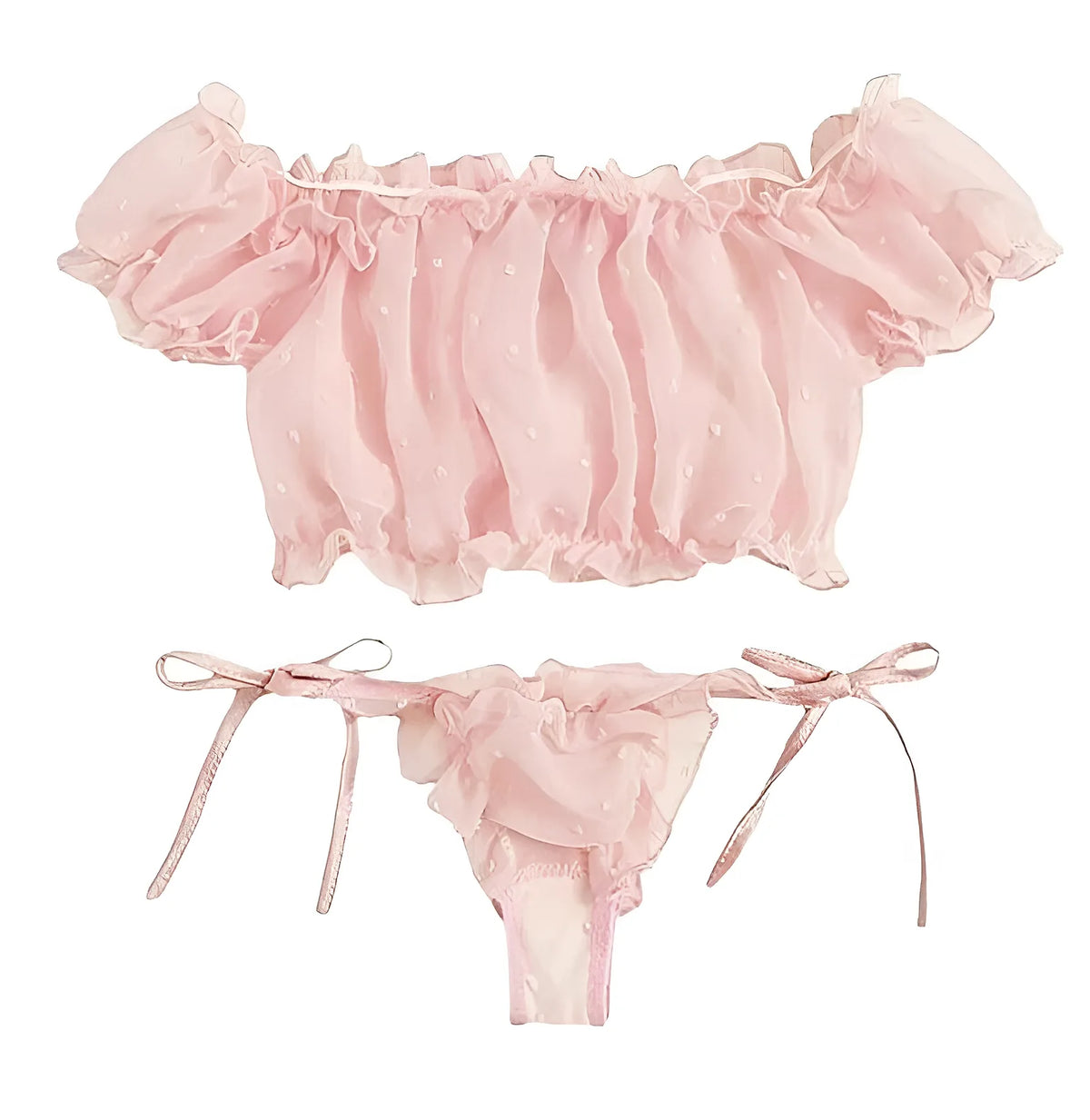 One Size (Fits:30-70 KGS) Premium Sleepwear Bridal Wear Bra Set Lingerie Set Women Underwear Bikini Three-point Set (weight:30-70 KGS) – Lingerie Bra Set Ladies Undergarments Pakistan | Hanaya Store