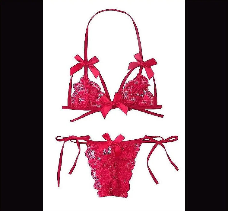 One Size (Fits:40-65 KGS) Bra Set Lingerie Set Women Trendy Underwear Bikini Three-point Set (weight:40-65 KGS) – Lingerie Bra Set Ladies Undergarments Pakistan | Hanaya Store