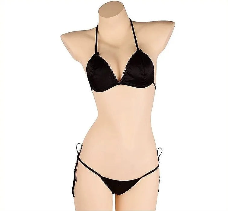 One Size (Fits:40-70 KGS) Sleepwear Silk Type Bra Set Lingerie Set Women Underwear Bikini Three-point Set (weight:40-70 KGS) – Lingerie Bra Set Ladies Undergarments Pakistan | Hanaya Store